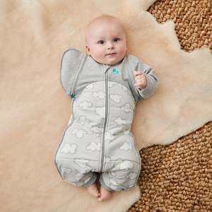 Winter Transition: Swaddle Up™ Transition Suit Warm 2.5 TOG - Daydream Grey (MED)