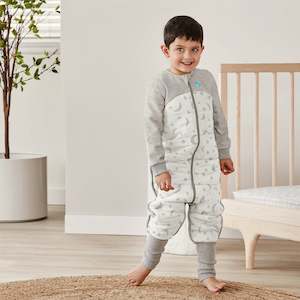 Sleep Suit Warm 2.5 TOG - Moonlight White