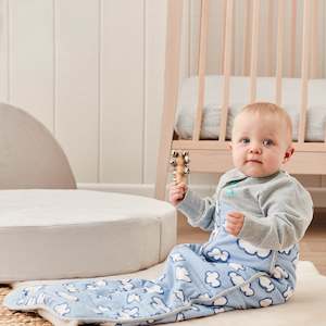 Sleep Bag Warm 2.5 TOG - Daydream Blue