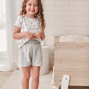 Layers: Kids Short Sleeve Pyjama Set - Bunny