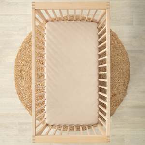 Bedding: Tencel 2-in-1 Cot Mattress Protector & Sheet