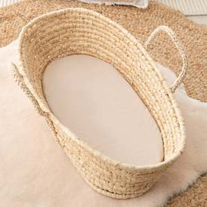 Bedding: Tencel 2-in-1 Bassinet Mattress Protector & Sheet