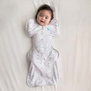 Swaddle Up™ GOTS Organic 1.0 TOG - Storks (Sample - NB)