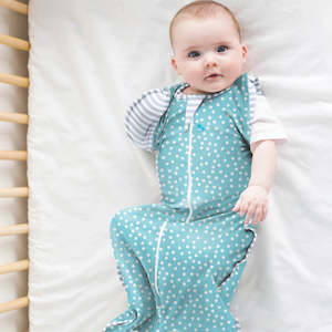 Swaddle Up™ Transition Bag Lite 0.2 TOG - Aqua (MED)