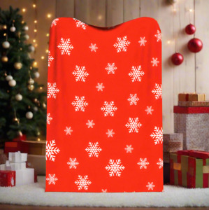 Christmas Snowflake Blanket