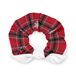 Christmas Merch: Christmas Tartan Scrunchie