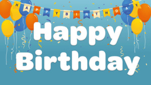 Happy Birthday