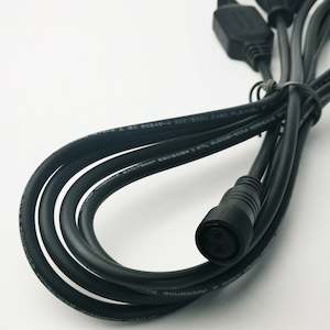 3m Connectable Fairy Light Extension Cable | PVC | Black | Essential & Core