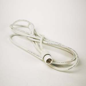 5m White Festoon Extension Cable No Plug