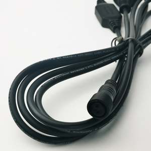 5m Fairy Light Power Cable | PVC | Black | Essential & Core