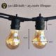 A19 Amber Dimmable Bulbs | 10 Pack