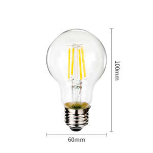 Spare Bulbs: A60 Clear Dimmable Bulbs | 10 Pack