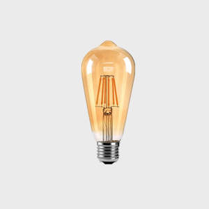 ST58 Amber Dimmable Bulbs | 10 Pack