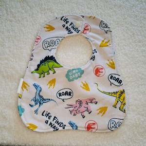 Bibs: Roar Dino - Round Bib