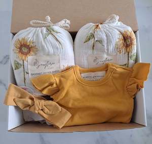 Pre Made Gift Boxes: Gift Box - Sunshine Floral