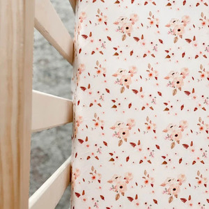 Sheets: Florence Fitted Cot Sheet