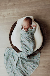 Swaddles: Lily of the Valley Swaddle