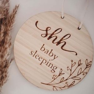 Baby Sleeping Plaque