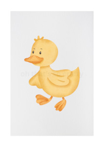 Wall Prints: Duck Print