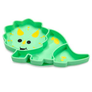 Silicone Suction Plate - Dinosaur