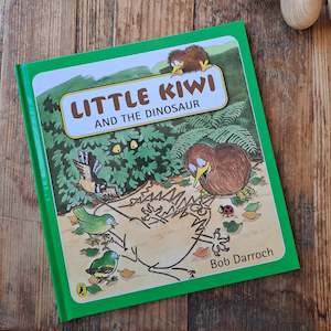 Hardback Books: Little Kiwi and the Dinosaur