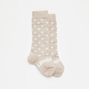 40 Off With Bath Purchase: Merino Wool Knee High Socks - Truffle