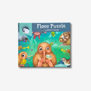 Kuwi Friends: Kuwi's Rowdy Crowd - 24 piece puzzle