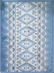 Mamaera: Māmā Mat - Baby Blue Taniko