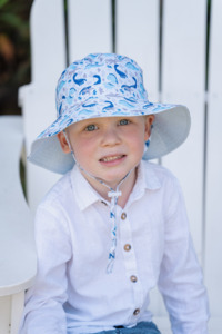Bows: Brayden Dino Bucket Hat 3-6Y