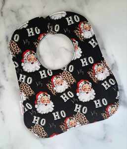 Bibs: Ho Ho Ho Round Bib