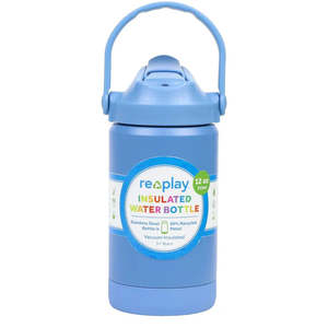 Cups: Re-Play 355ml Insulated Water Bottle - Denim