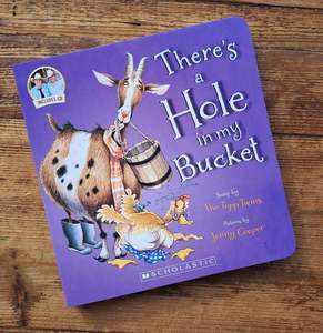 Book Month: There's a Hole in my Bucket Board Book