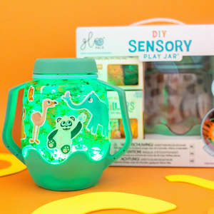 DIY Sensory Jar Gift Set - Zoo