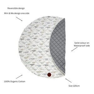 Decor: Mini & Me Padded Waterproof Playmat Whales