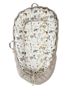 Mini & Me Baby Lounger Farm Life