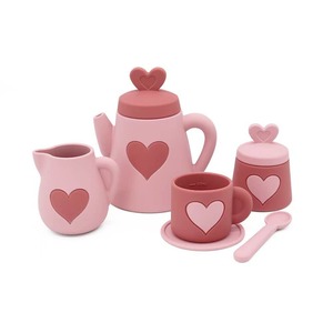 Products: Pink Silicone Tea Set