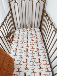 Sheets: Cradle Song Fitted Cot Sheet