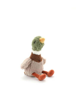 Soft Toys: Mini Hugo the Mallard Duck Rattle