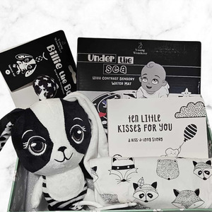 Pre Made Gift Boxes: Gift Box - Black/White