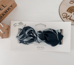 Bows 1: Eucalyptus Top Knot