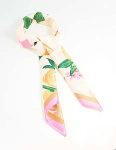 Vacation Print Fabric Scarf