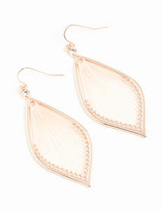Rose Gold Earrings: Rose Gold Blush Magic Earrings