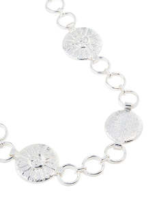 Belts: Silver Celestial Sun Linked Belt