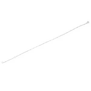 Anklets: Sterling Silver Bead Chain Anklet