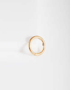 Clickers Hinged Rings: Gold 5mm Clicker Earring