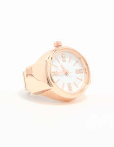 Rose Gold: Rose Gold Statement Watch Ring