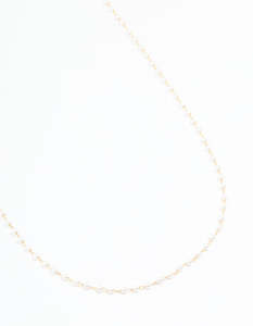 Waterproof Gold Plated Stainless Steel Pearl Waist Chain