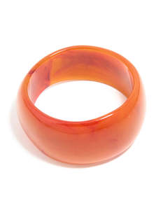 Red: Red Acrylic Statement Bangle