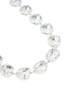 Belts: Silver Round Molten Coin Belt