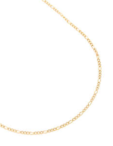 Waterproof Gold Plated Stainless Steel Figaro Waist Chain